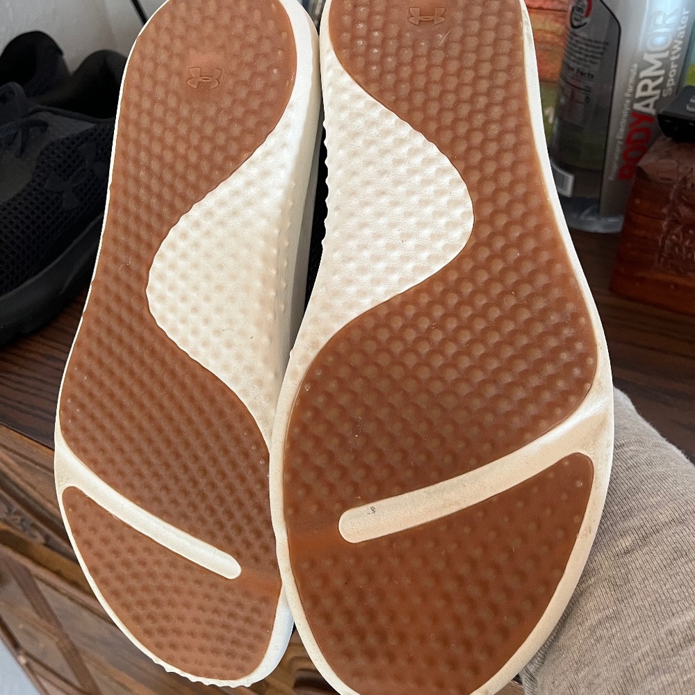 Two pair of Under Armor shoes- mens